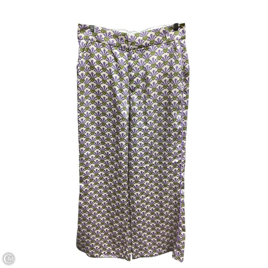 Pants Wide Leg By Zara In Purple, Size: M