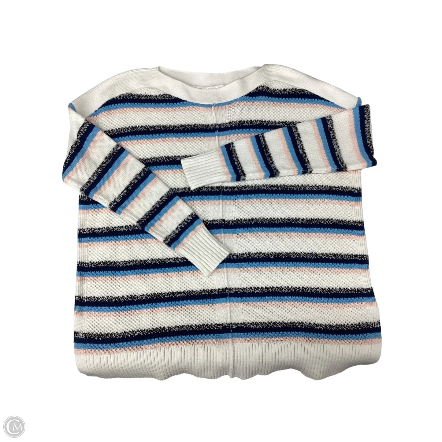 Sweater By Loft In Striped Pattern, Size: Xs
