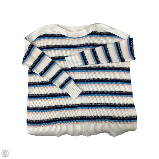 Sweater By Loft In Striped Pattern, Size: Xs