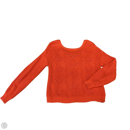Sweater By 525 In Orange, Size: Xs