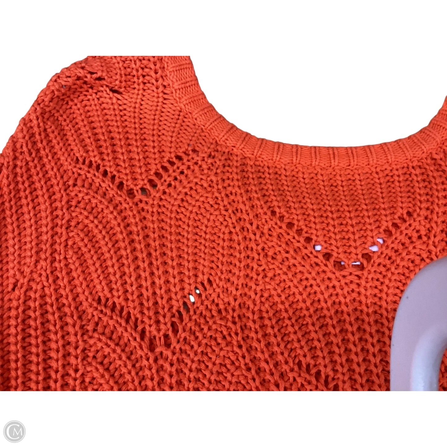 Sweater By 525 In Orange, Size: Xs