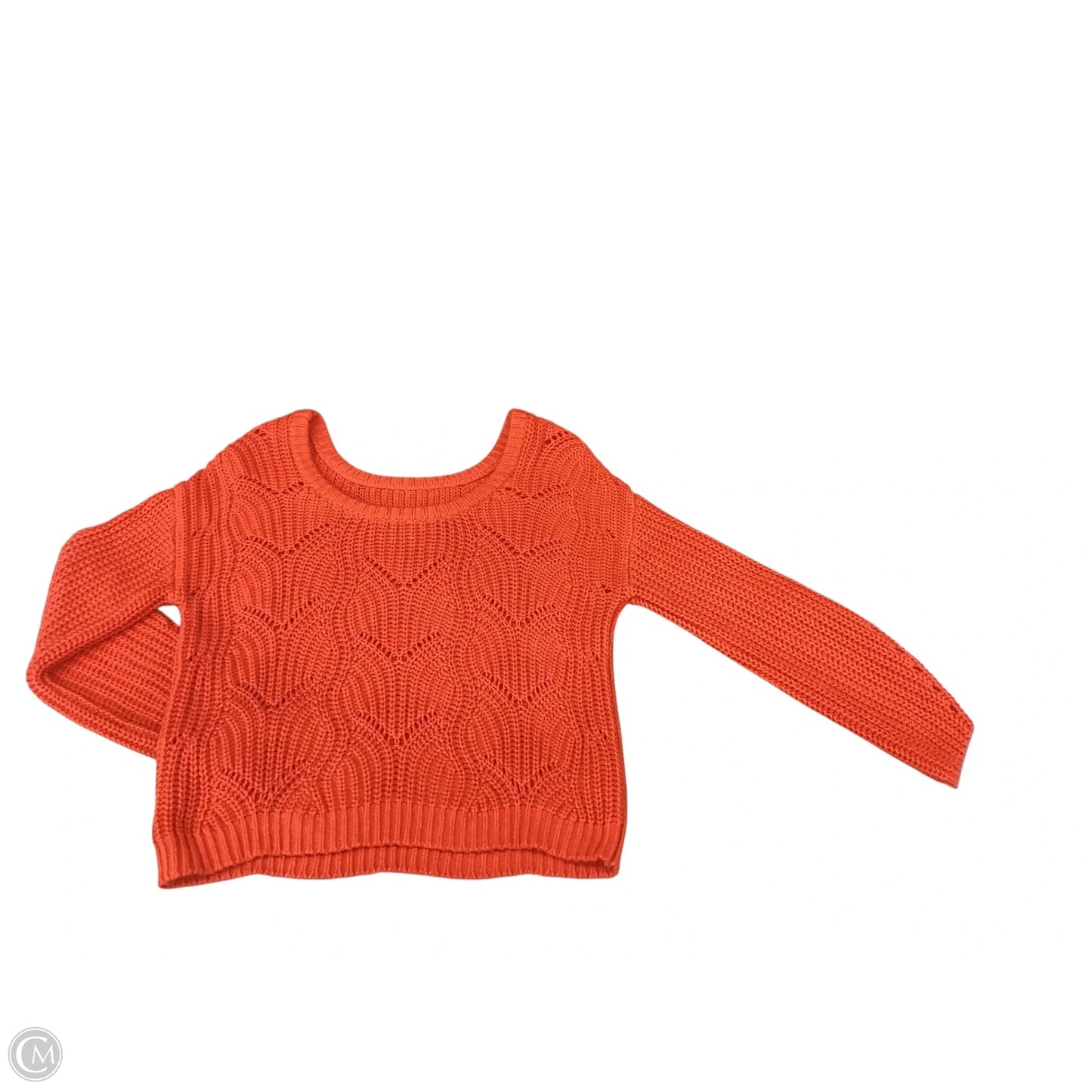 Sweater By 525 In Orange, Size: Xs