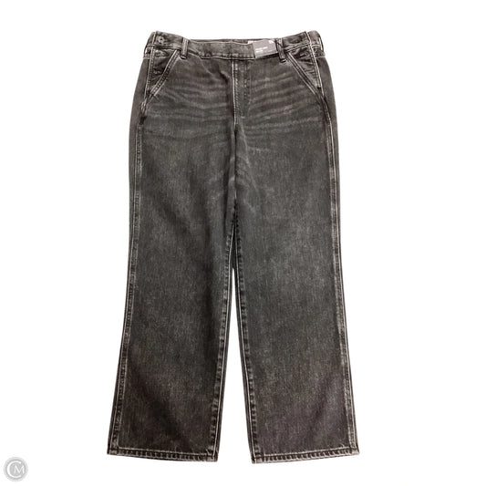 Jeans Wide Leg By Express In Black, Size: 10