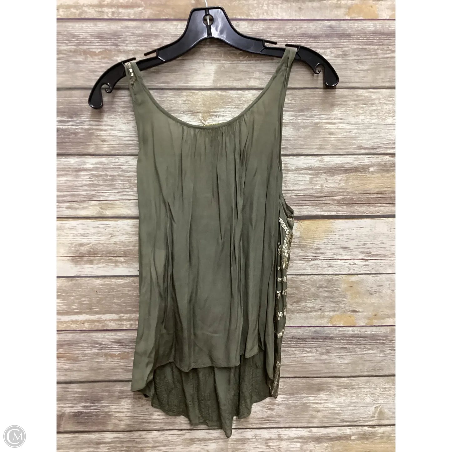 Tank Top By Clothes Mentor In Green, Size: M
