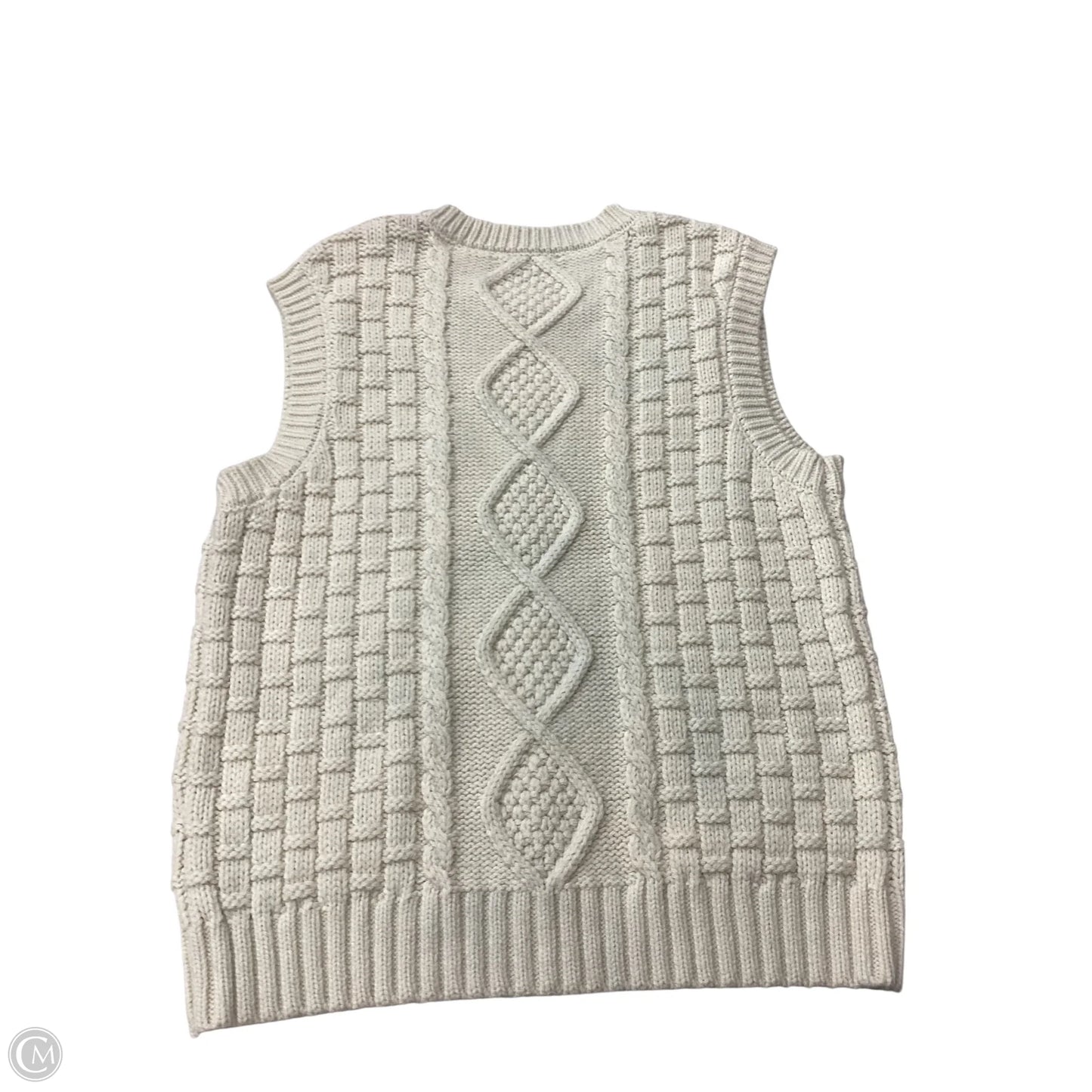 Vest Sweater By Sanctuary In Cream, Size: Xl