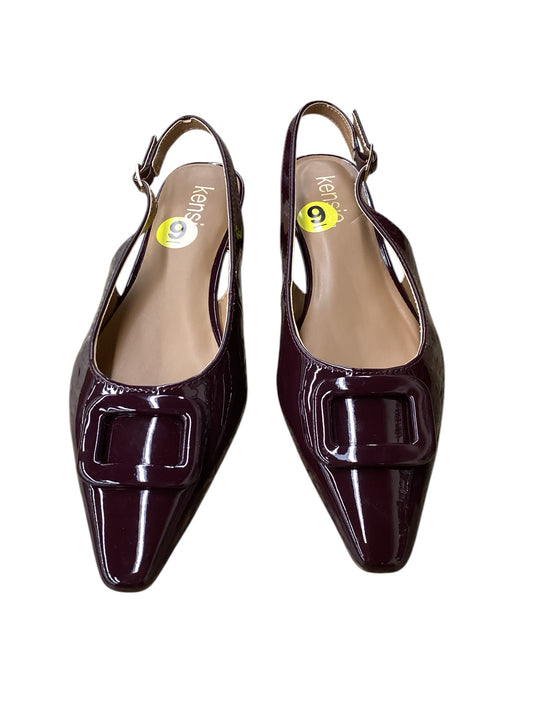 Shoes Flats By Kensie In Maroon, Size: 9