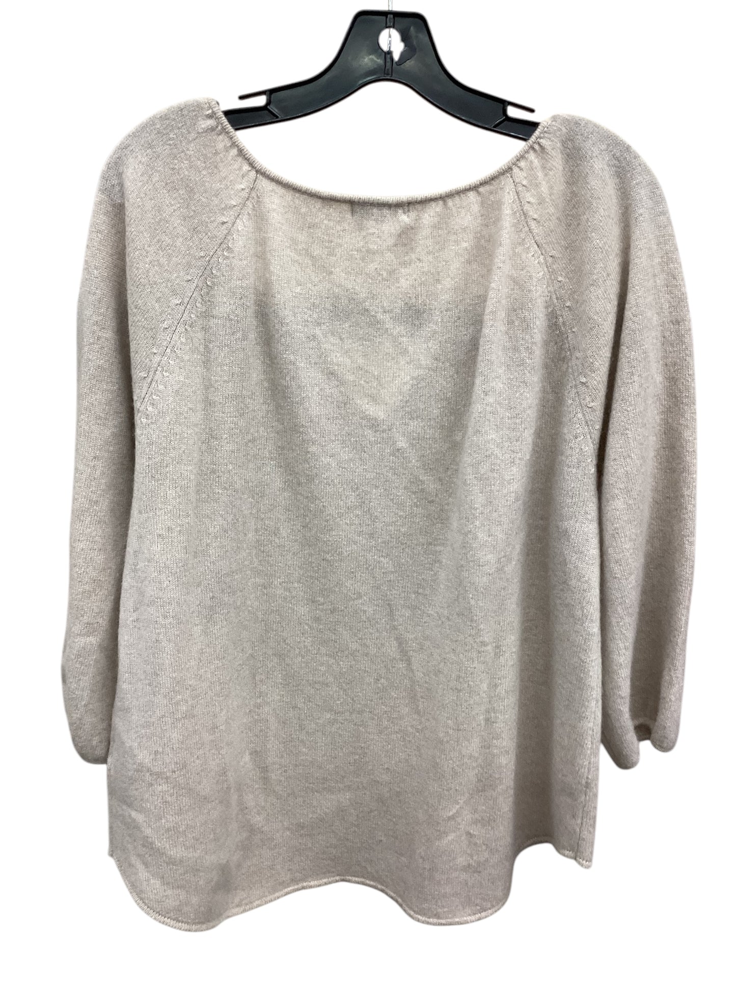 Sweater Cashmere By Clothes Mentor In Beige, Size: S