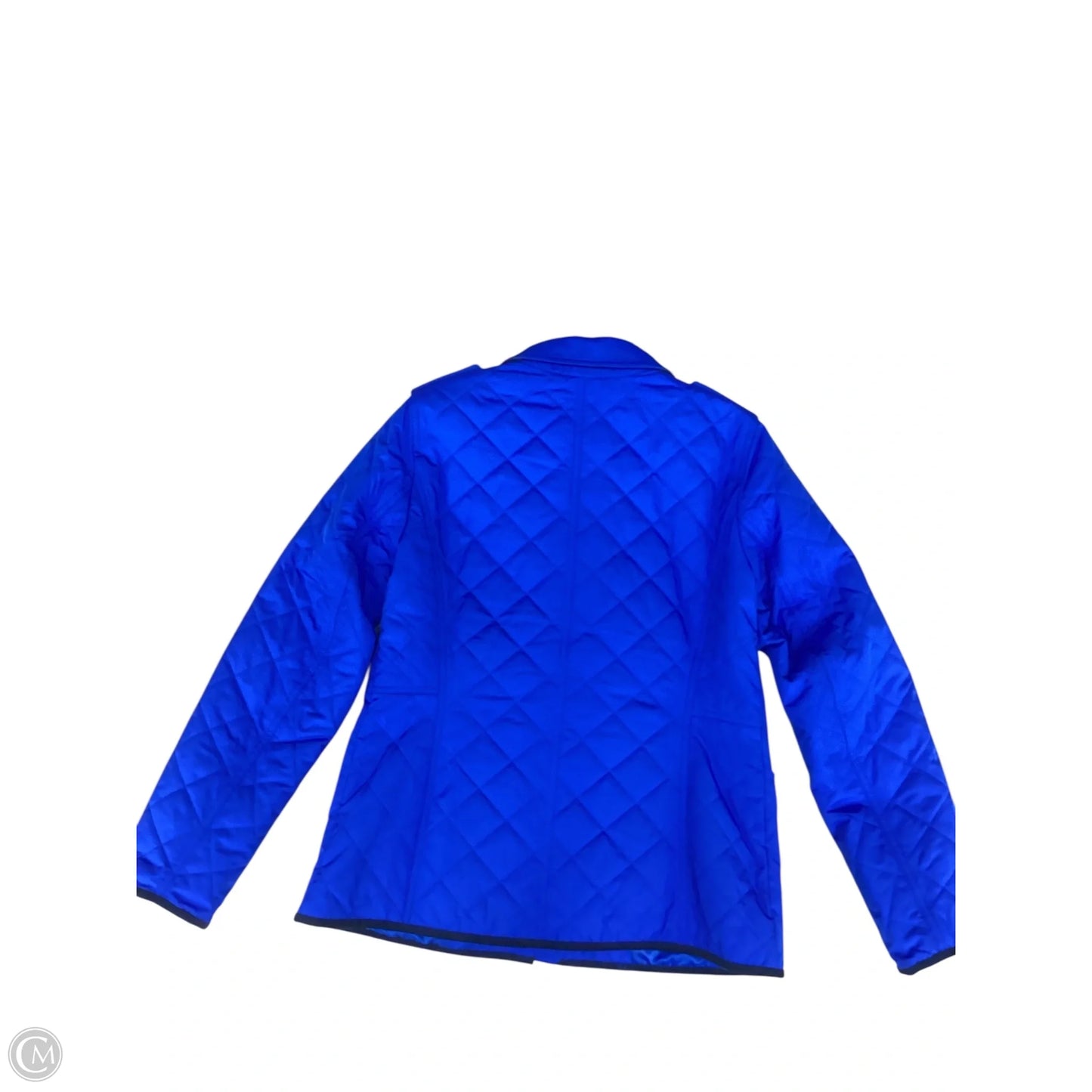 Jacket Puffer & Quilted By Talbots In Blue, Size: Xs