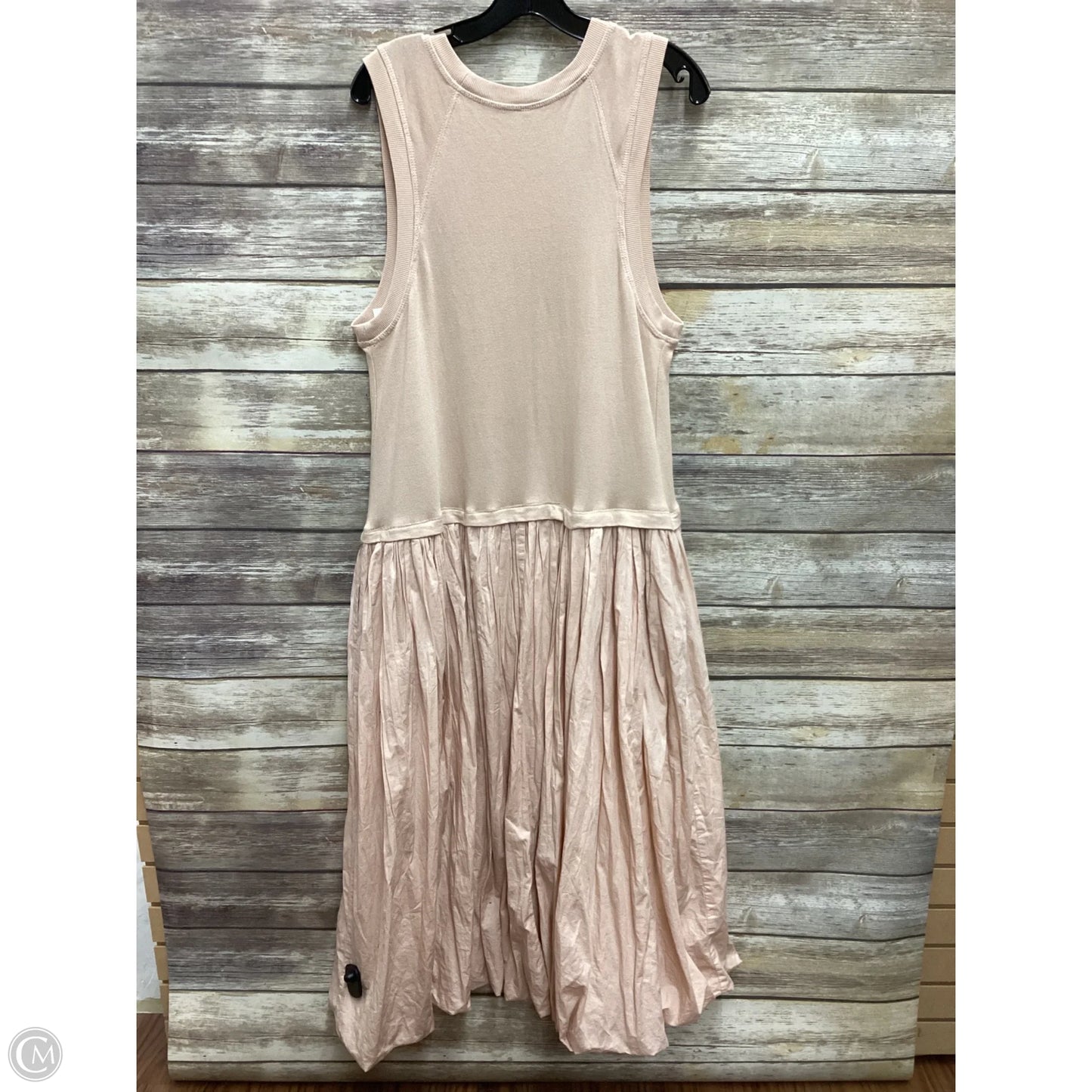 Dress Casual Midi By Free People In Peach, Size: L