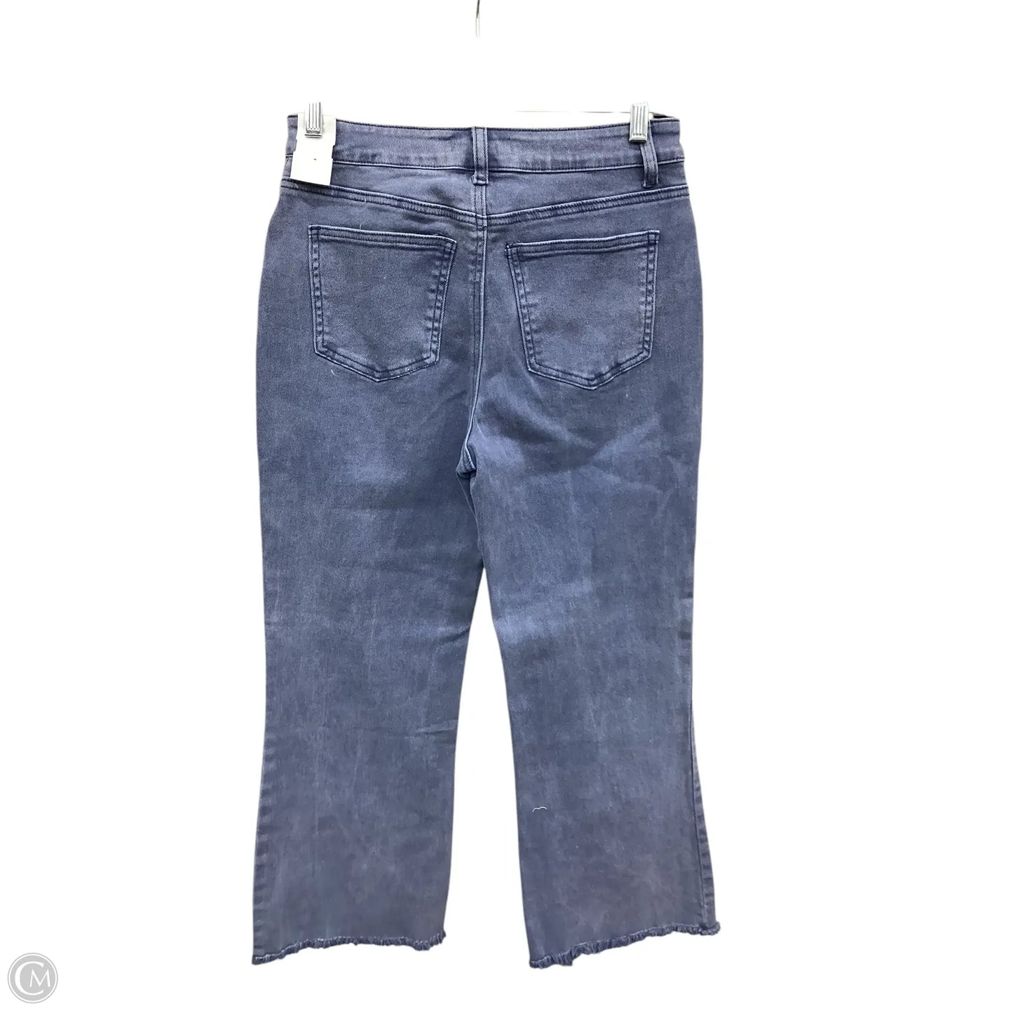 Jeans Straight By Zenana Outfitters In Blue Denim, Size: S