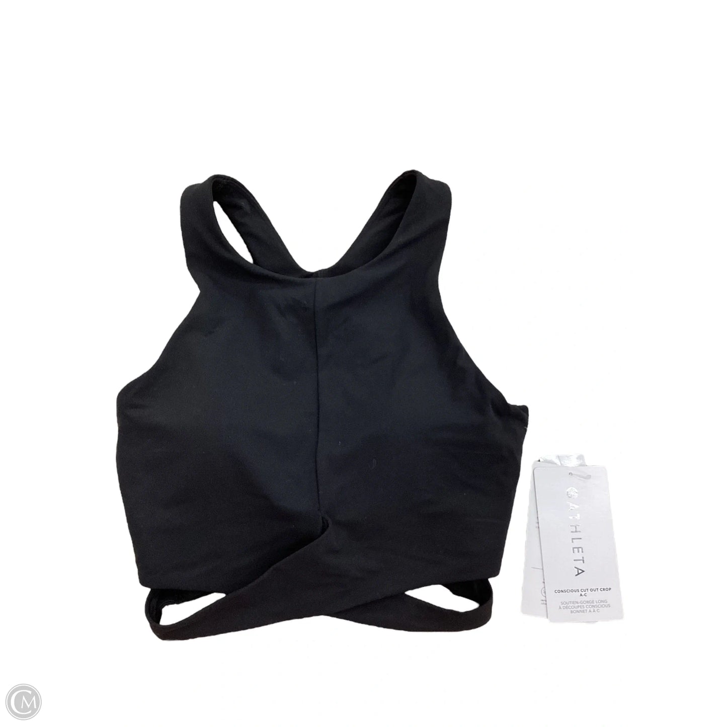 Athletic Bra By Athleta In Black, Size: S