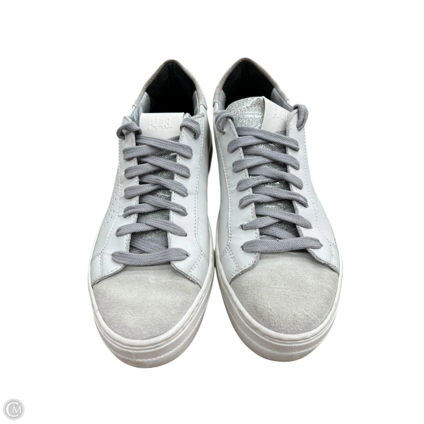 Shoes Sneakers By P448 In Ivory, Size: 7.5