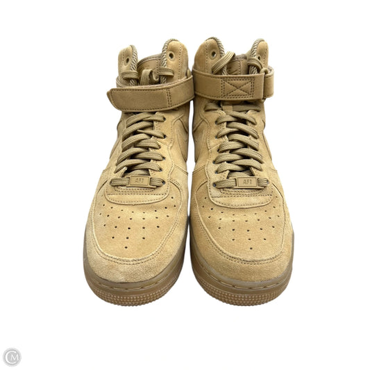 Shoes Sneakers Platform By Nike In Tan, Size: 8
