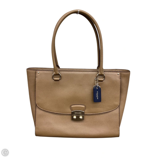 Handbag Designer By Coach, Size: Large