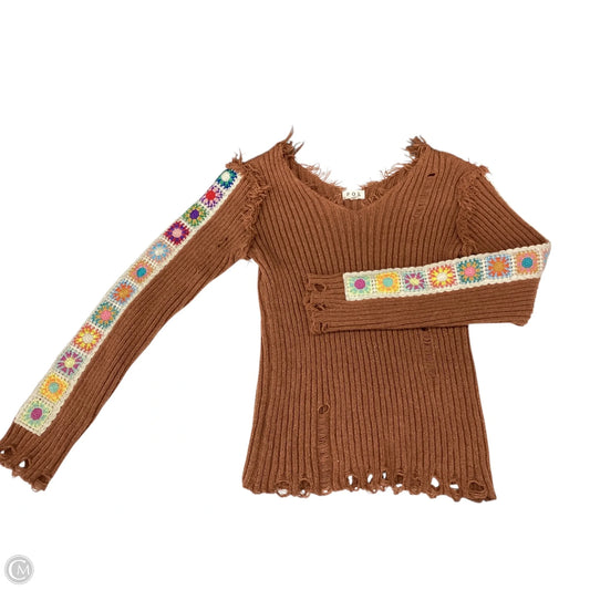 Sweater By Pol In Brown, Size: M