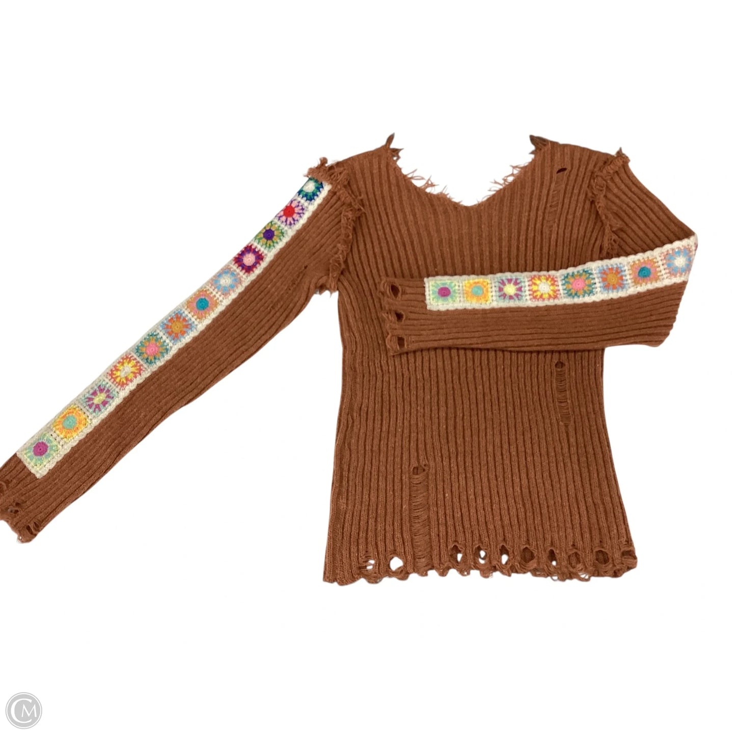 Sweater By Pol In Brown, Size: M