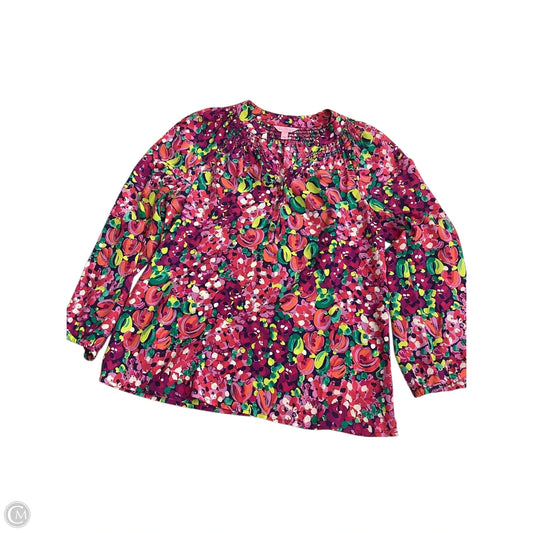 Blouse Designer By Lilly Pulitzer In Purple, Size: S
