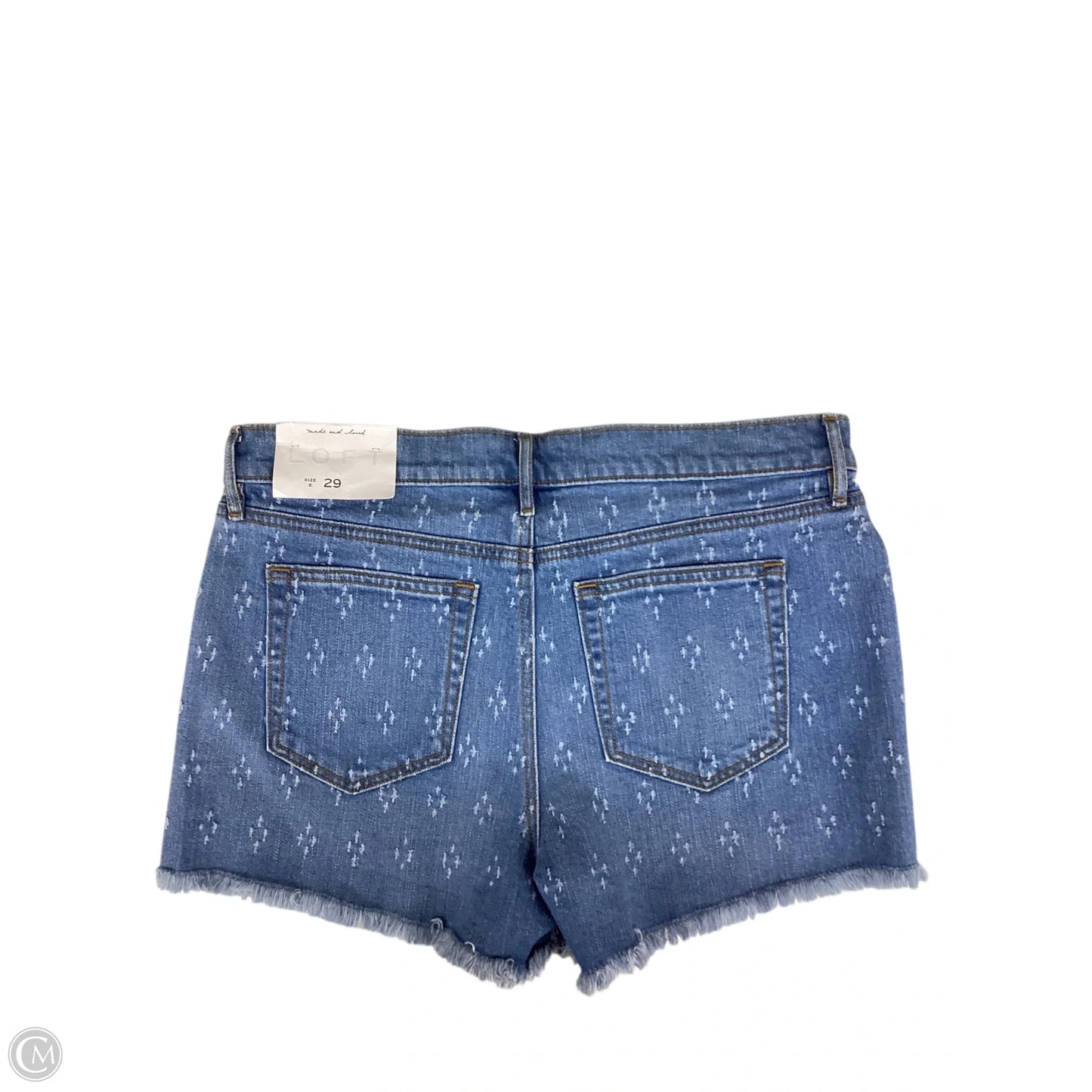 Shorts By Loft In Blue Denim, Size: 8
