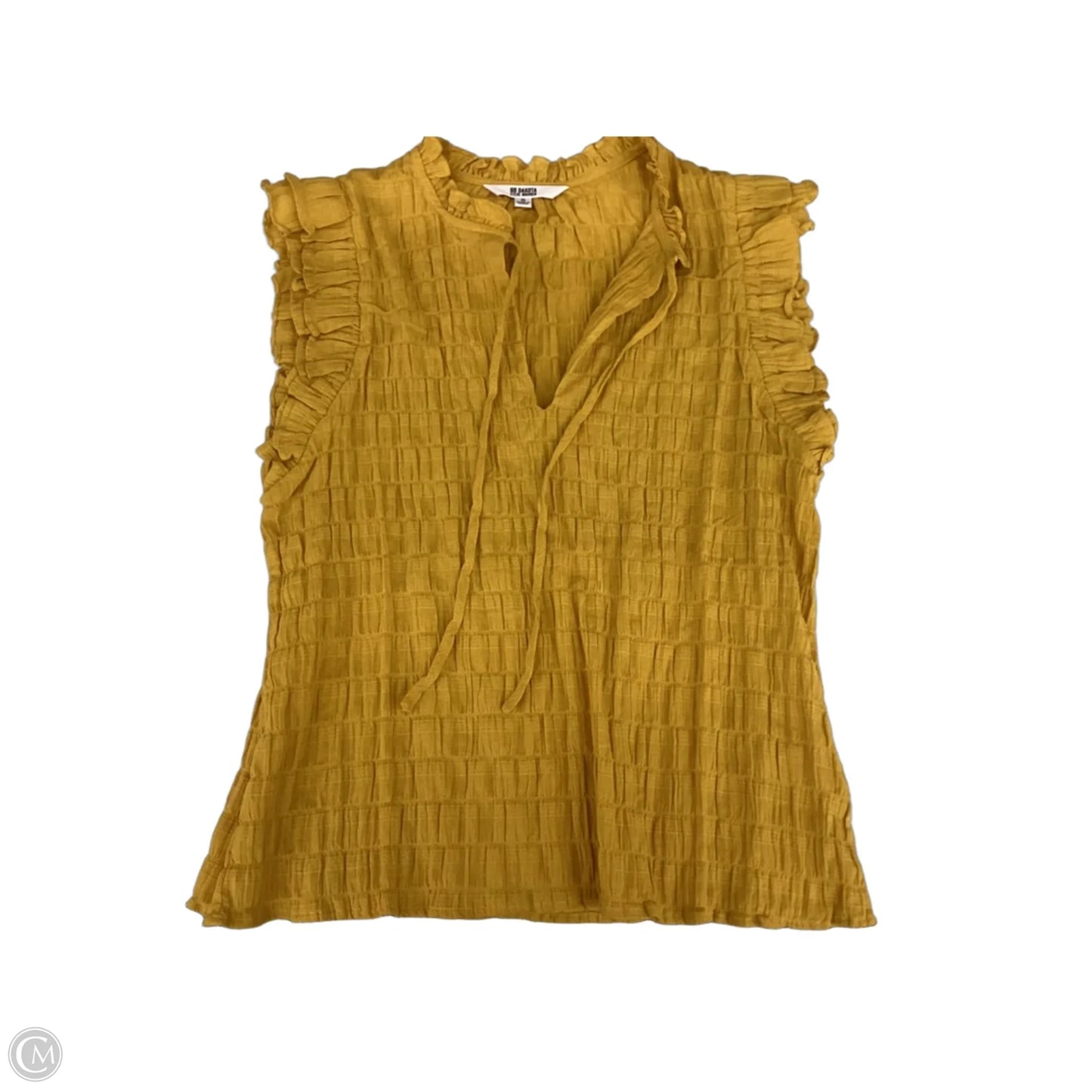 Top Sleeveless By Bb Dakota In Yellow, Size: S
