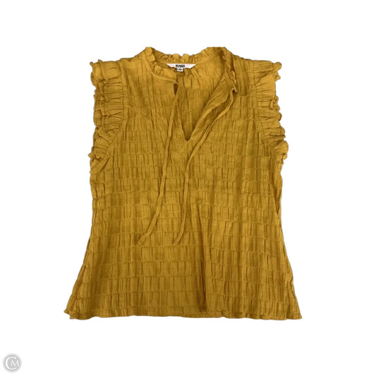 Top Sleeveless By Bb Dakota In Yellow, Size: S