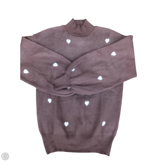 Sweater By Clothes Mentor In Brown, Size: M