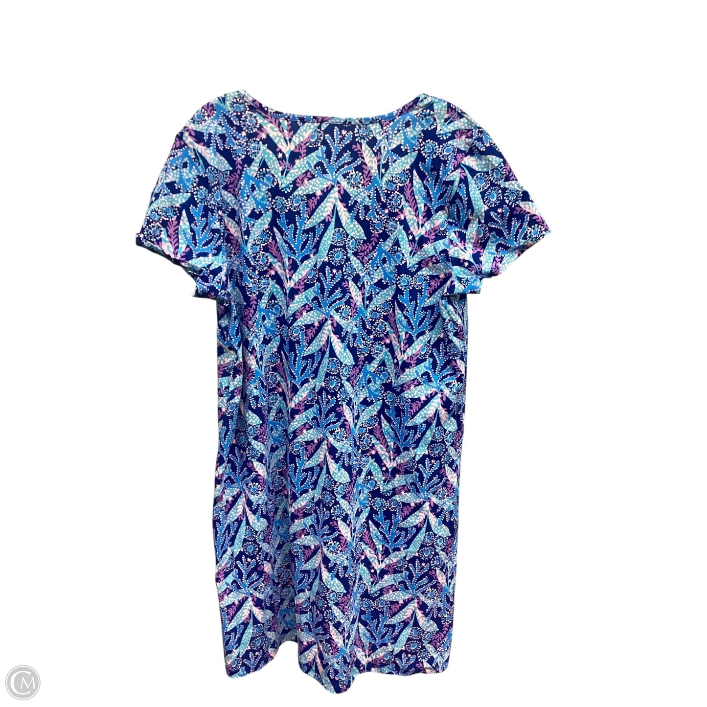 Dress Designer By Lilly Pulitzer In Blue, Size: Xl