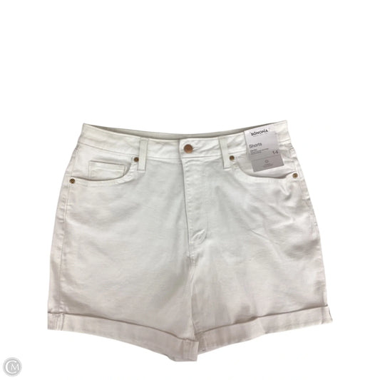 Shorts By Sonoma In White, Size: 14
