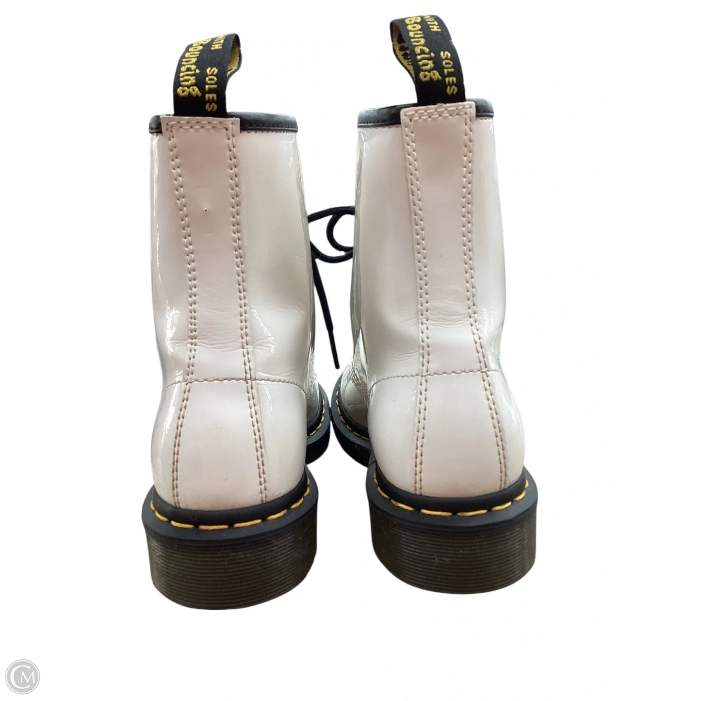 Boots Combat By Dr Martens In White, Size: 7
