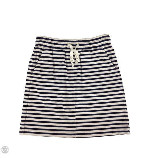 Skirt Mini & Short By Lou And Grey In Striped Pattern, Size: S