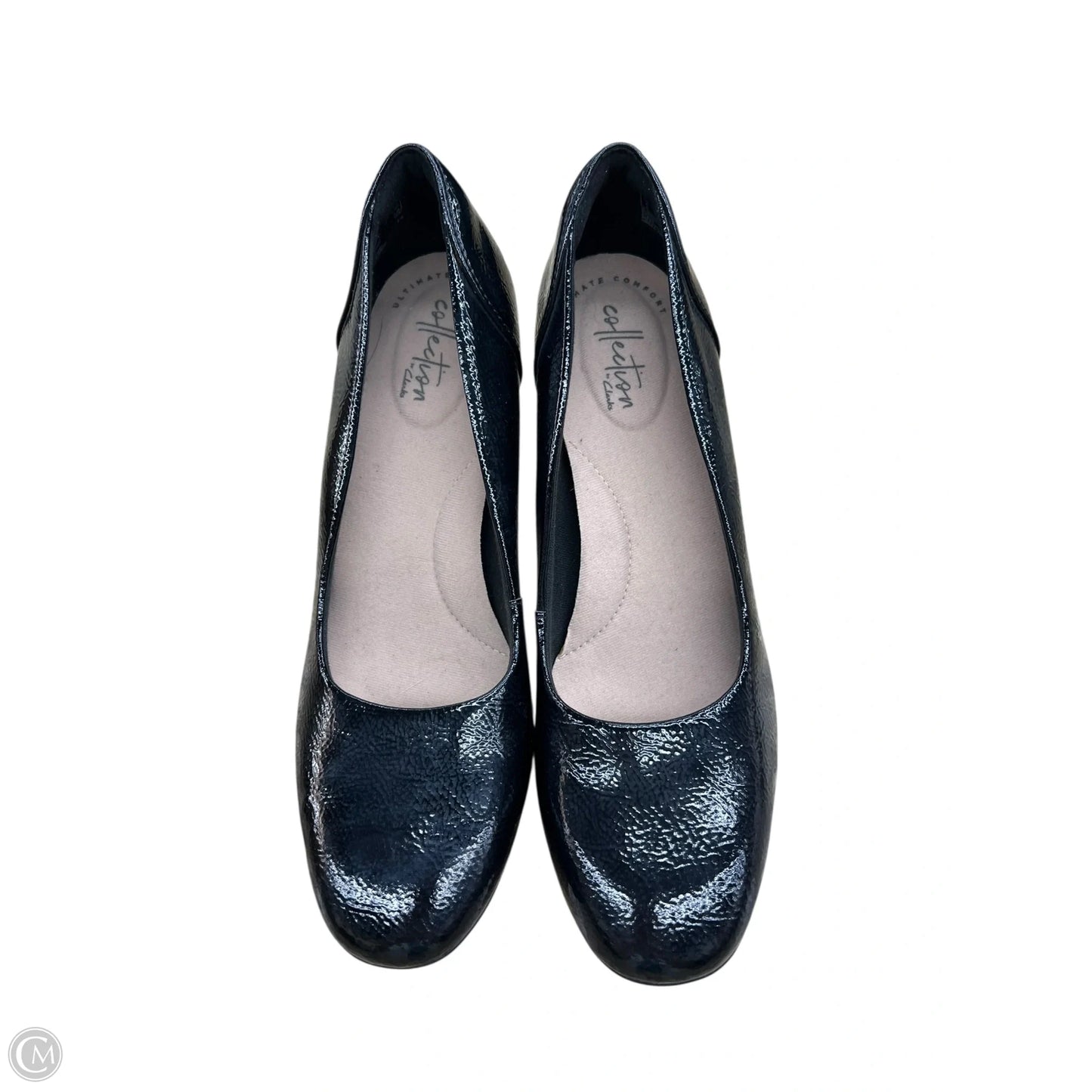 Shoes Heels Block By Clarks In Black, Size: 8.5