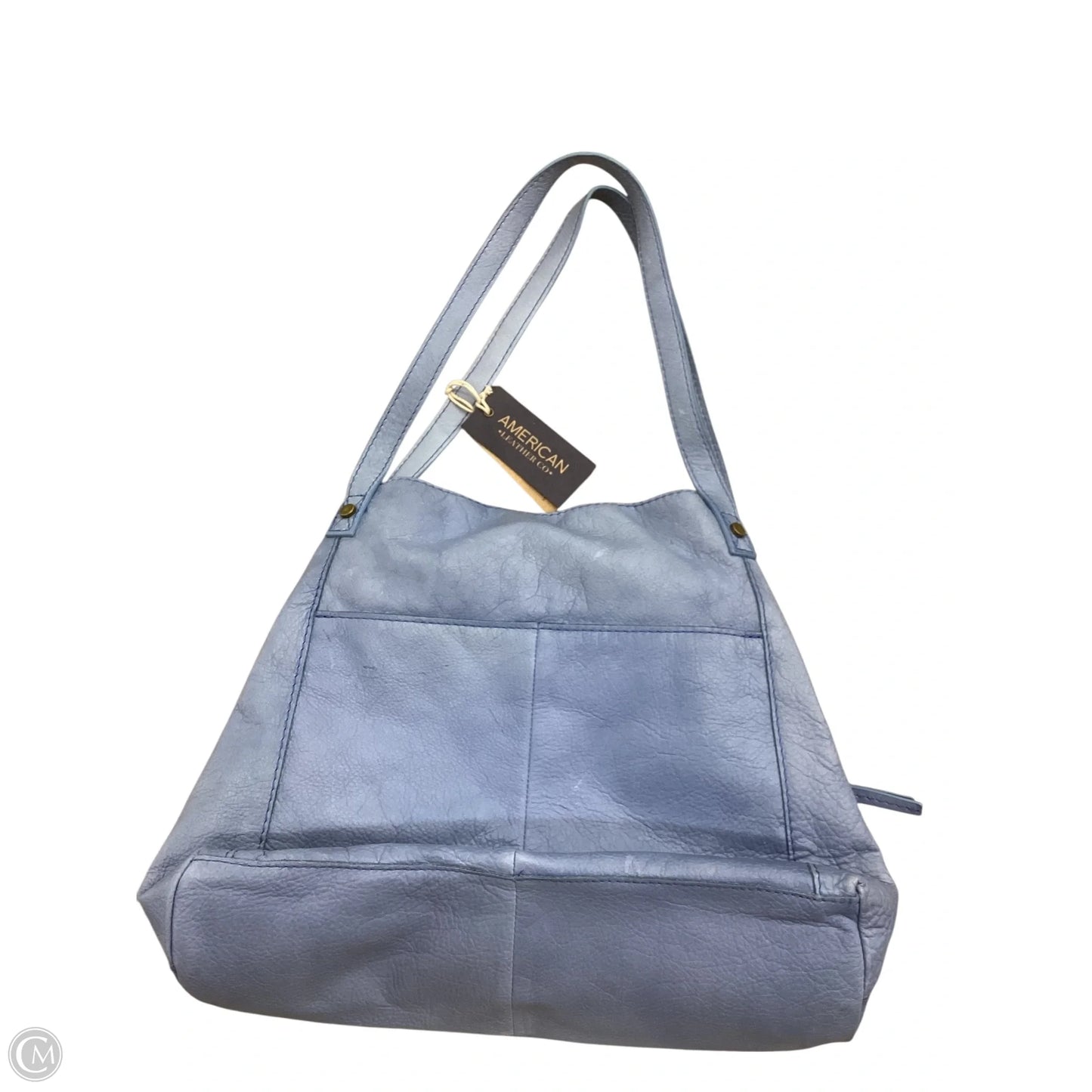 Handbag Leather By Cmc, Size: Medium
