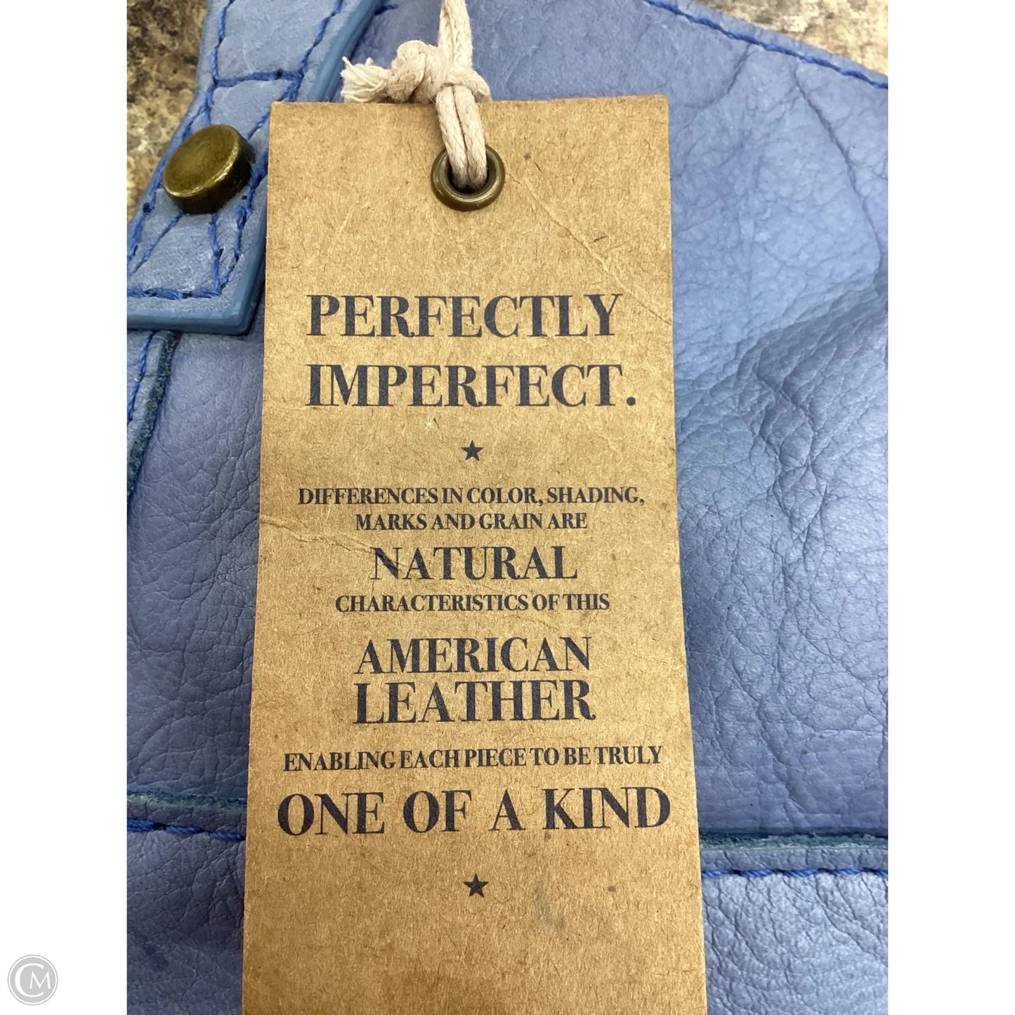 Handbag Leather By Cmc, Size: Medium
