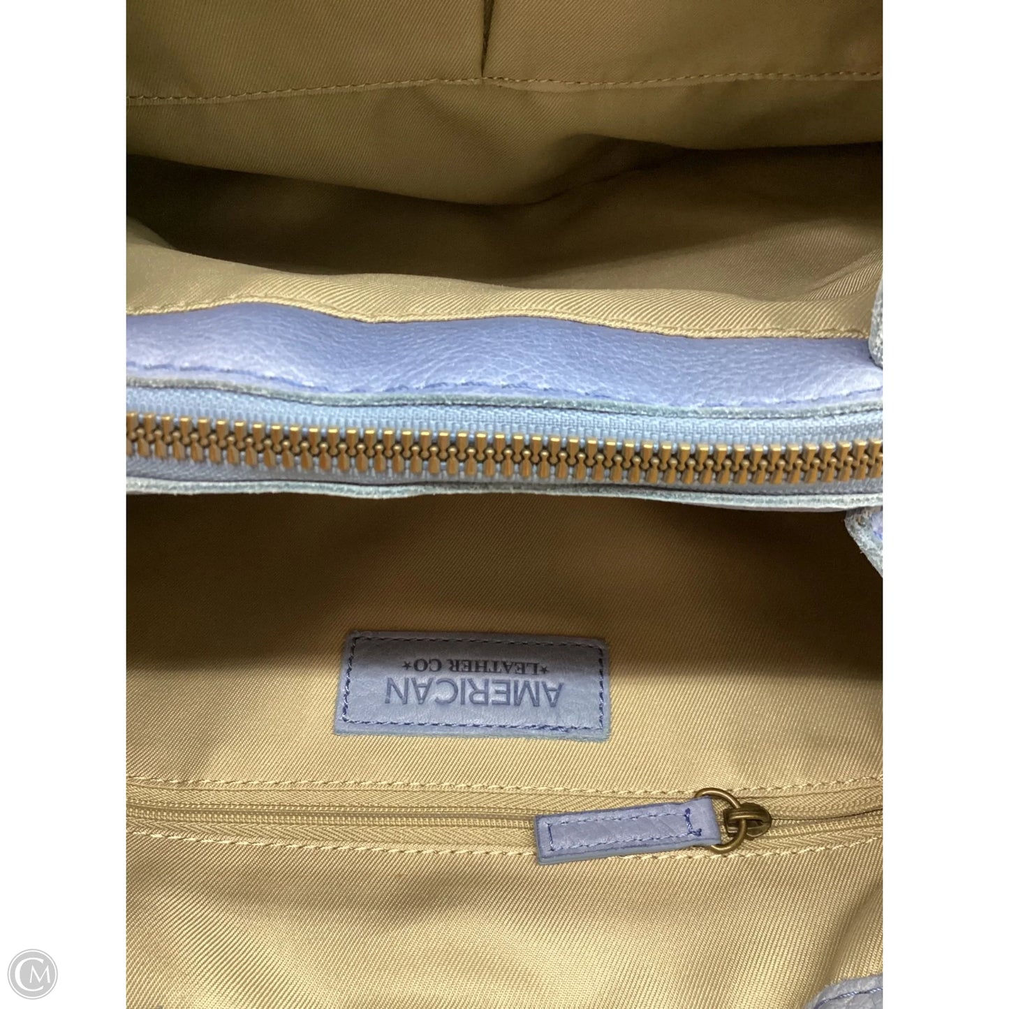Handbag Leather By Cmc, Size: Medium