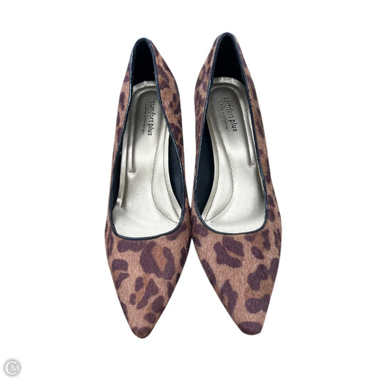 Shoes Heels Stiletto By Comfort Plus In Animal Print, Size: 9