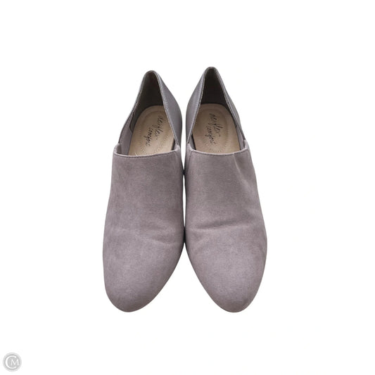 Shoes Heels Block By Dexflex In Taupe, Size: 9