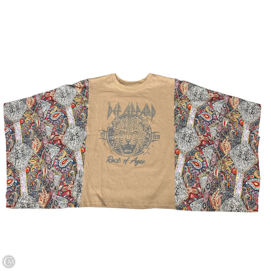 Top Short Sleeve By Clothes Mentor In Multi-colored, Size: M