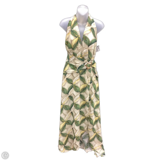 Dress Casual Midi By Maggy London In Green, Size: M