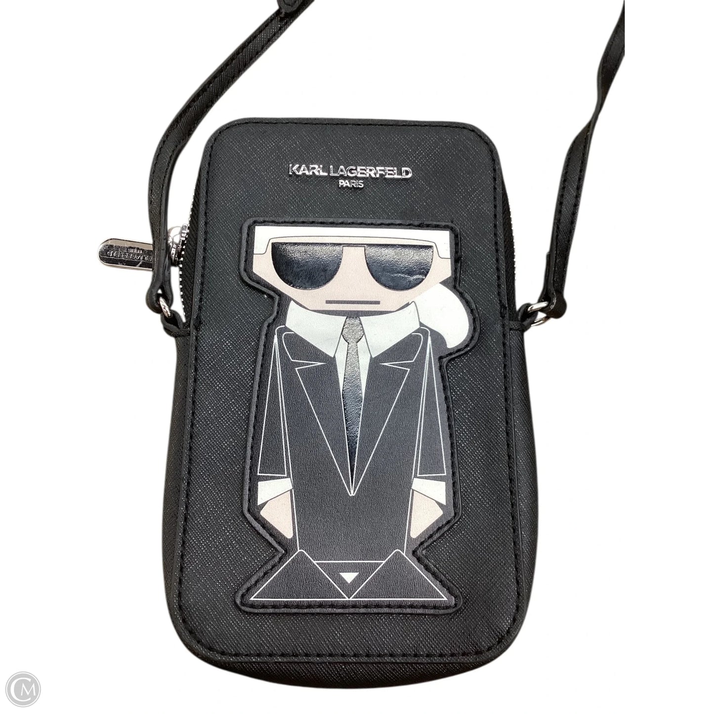 Crossbody Designer By Karl Lagerfeld, Size: Small