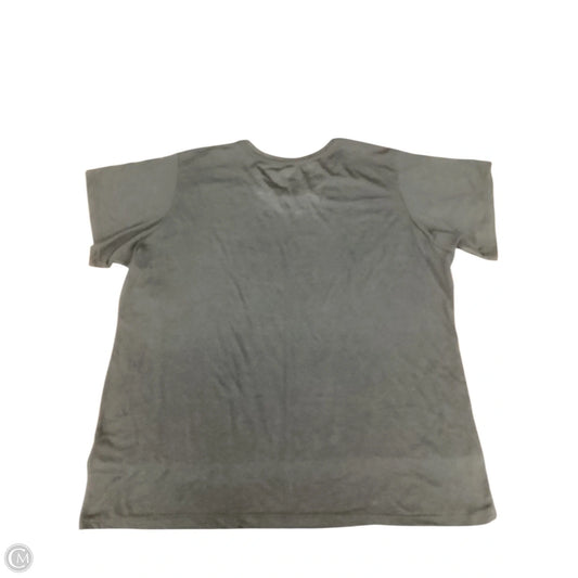 Top Short Sleeve Basic By Aerie In Grey, Size: Xl