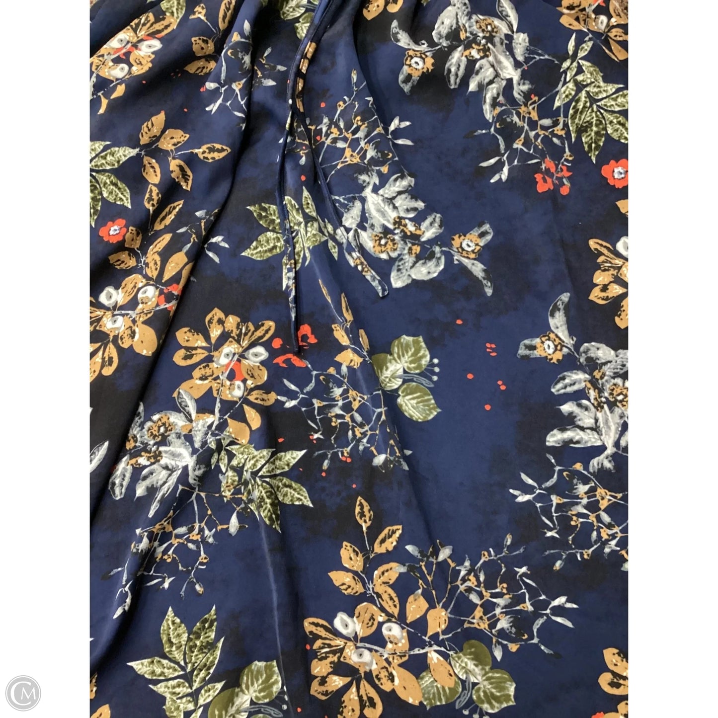 Skirt Midi By Clothes Mentor In Navy, Size: L