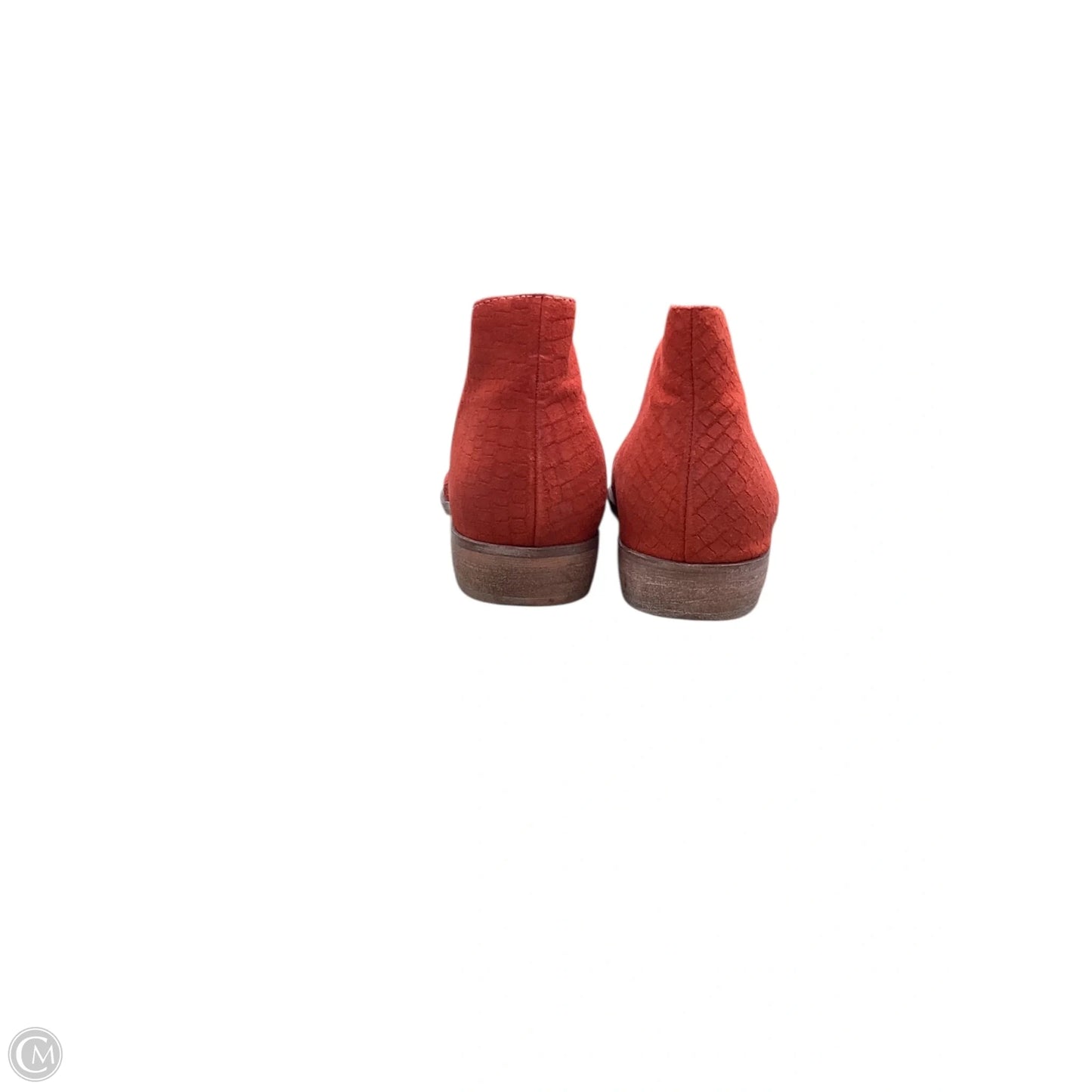 Boots Ankle Flats By Free People In Orange, Size: 7