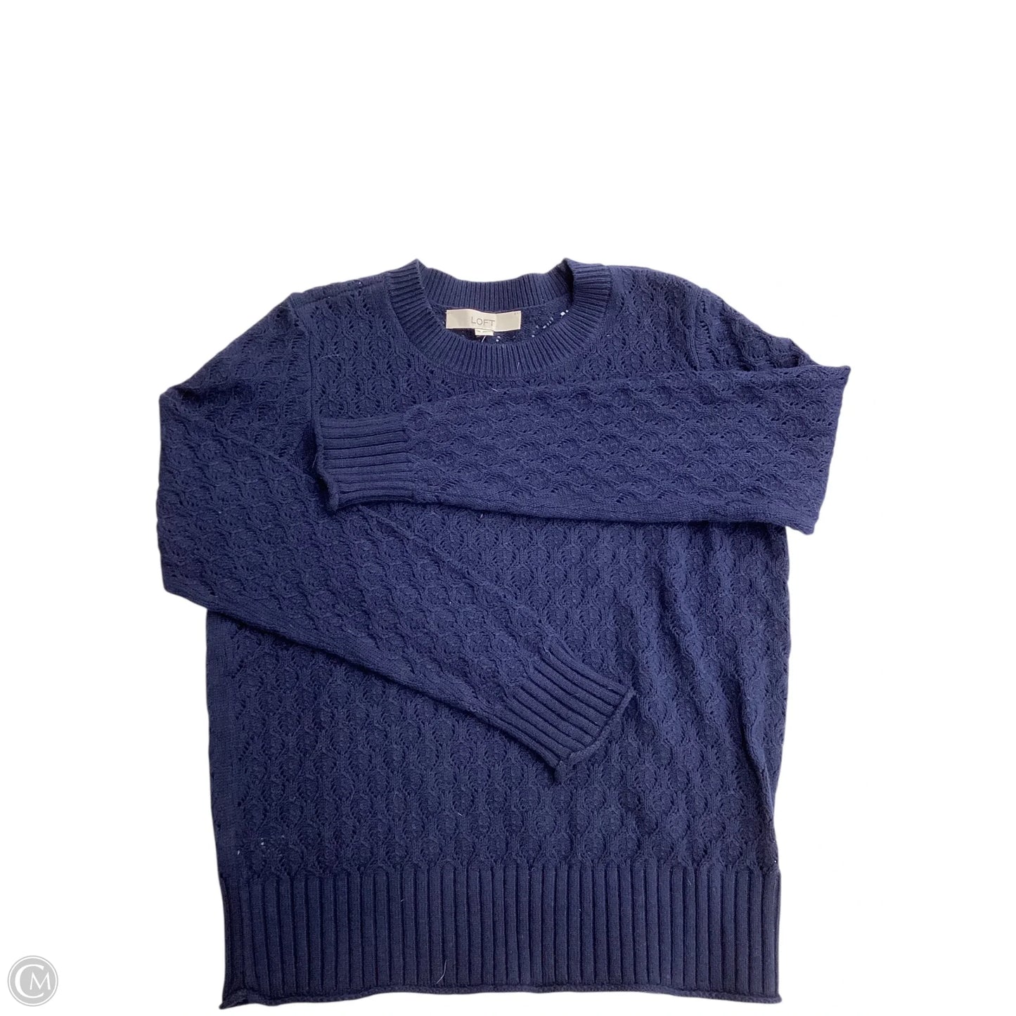 Sweater By Loft In Navy, Size: M