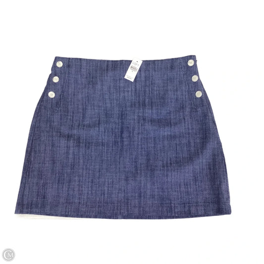 Skirt Mini & Short By Loft In Blue, Size: 14