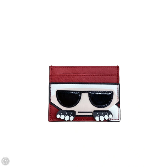 Id/card Holder Designer By Karl Lagerfeld, Size: Small