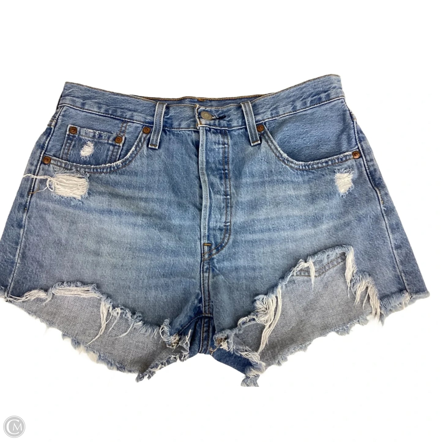 Shorts By Levis In Blue Denim, Size: 4