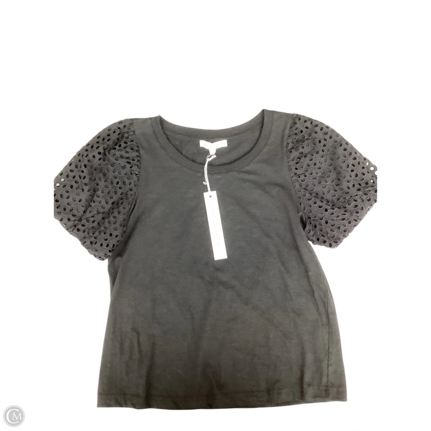 Top Short Sleeve By Jane And Delancey In Black, Size: S