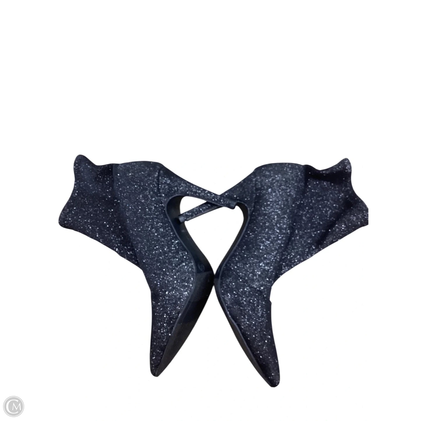 Boots Ankle Heels By Brash In Black, Size: 7.5