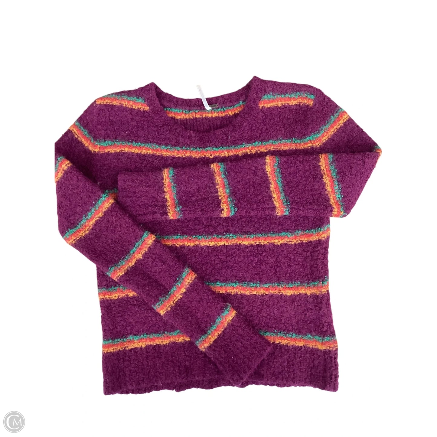 Sweater By Free People In Striped Pattern, Size: Xs