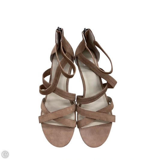 Sandals Flats By Eileen Fisher In Tan, Size: 8