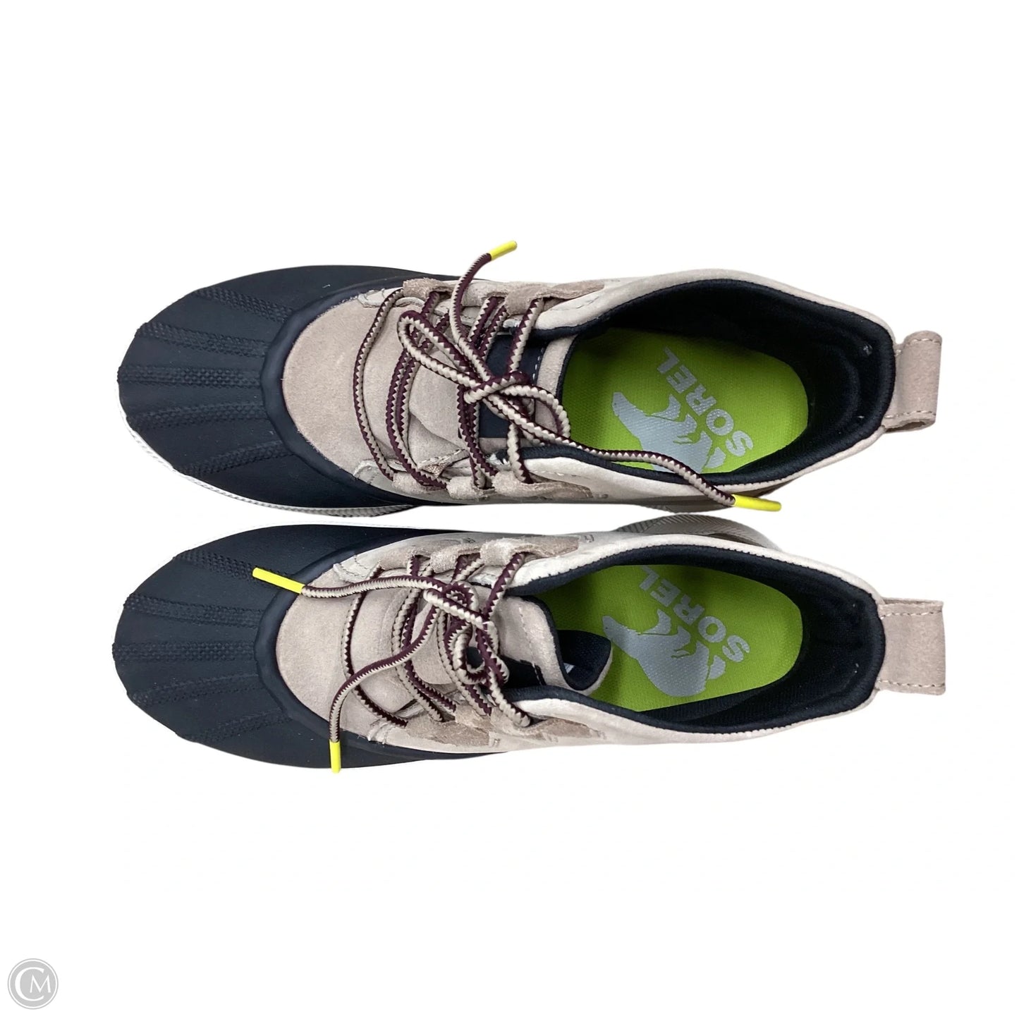 Boots Leather By Sorel In Black & Brown, Size: 9